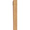 Ekena Millwork Westlake Block Smooth Bracket, Western Red Cedar, 5 1/2"W x 30"D x 42"H BKT06X30X42WTL05SWR - alternate 2